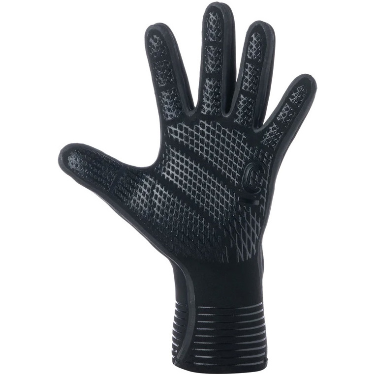 2026 C-Skins Wired 3mm Neopren Neopren Handschuhe C-GLWI3 - Schwarz